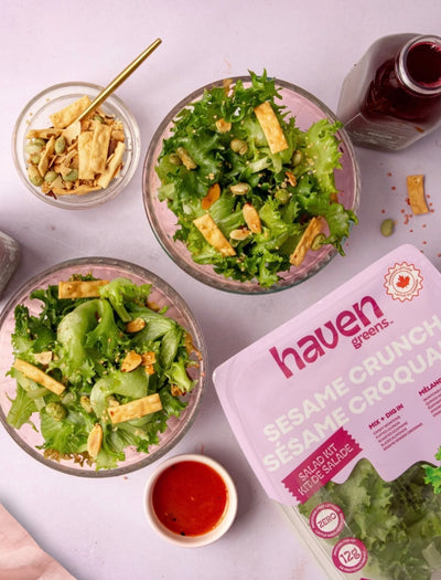 Haven Greens - Sesame Crunch Salad Kit