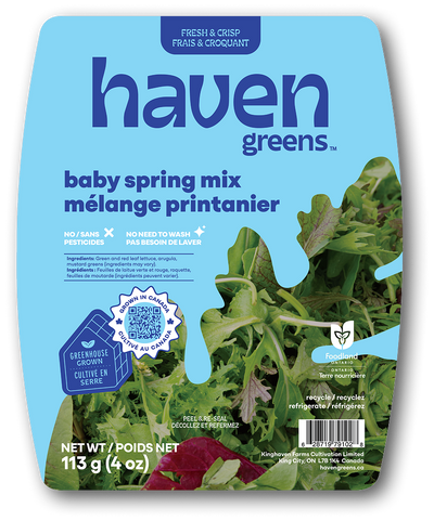 Baby Spring Mix - Haven Greens (Local!)