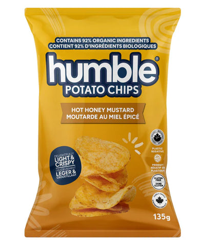 Organic Humble Potato Chips - Hot Honey Mustard (Light & Crispy) 🇨🇦