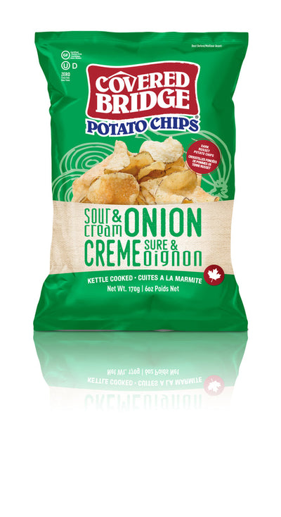 Sour Cream and Onion - Covered Bridge Chip