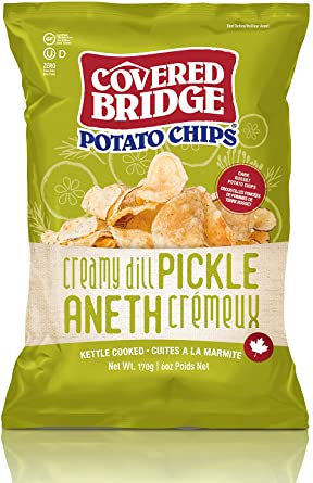 Creamy Dill Chips - Covered Bridge 🇨🇦