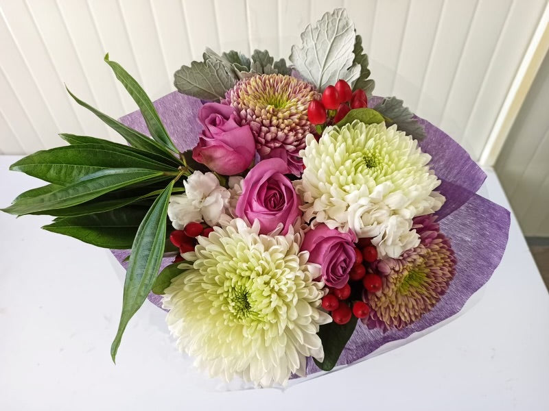 Thanksgiving Flower Bouquet (fresh cut flowers)