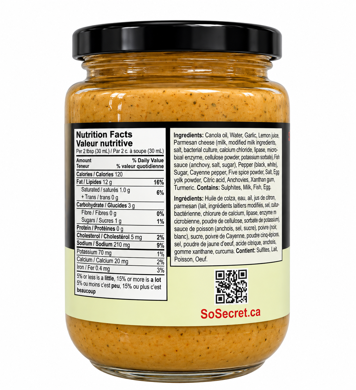 SoSecret Spicy Garlic Caesar
