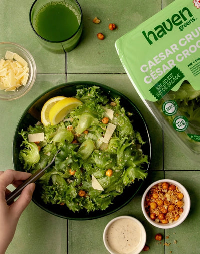 Haven Greens - Caesar Crunch Salad Kit
