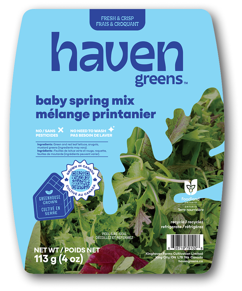 Baby Spring Mix - Haven Greens (Local!)