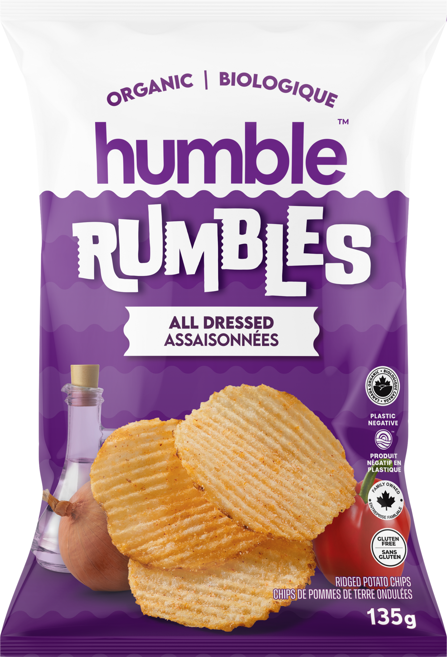 Organic Humble Potato Chips - All Dressed (Rumbles) 🇨🇦